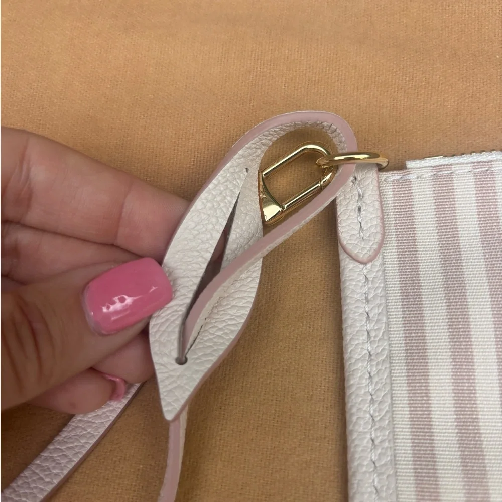 Authentic Louis Vuitton Neverfull MM Summer Dune M14295 NEW clutch wallet